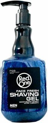 Gel de afeitado fresco Redone Face 1000 ml para peluquero profesional (azul)