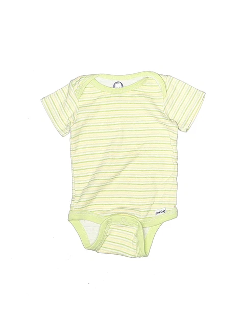 Gerber Boys Yellow Short Sleeve Bodysuit 3-6 Months