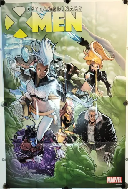 Extraordinary X-men Marvel Comics 2015 Ramos Delgado 24x36 Folded Promo Poster