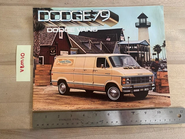 USED VINTAGE 1979 Dodge Vans Brochure VBM10 VBB £9.44 - PicClick UK