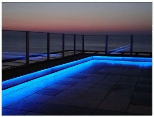 5M - 16.3ft Patio Decking Garden Outside Colour Changing Led Strip Lighting set