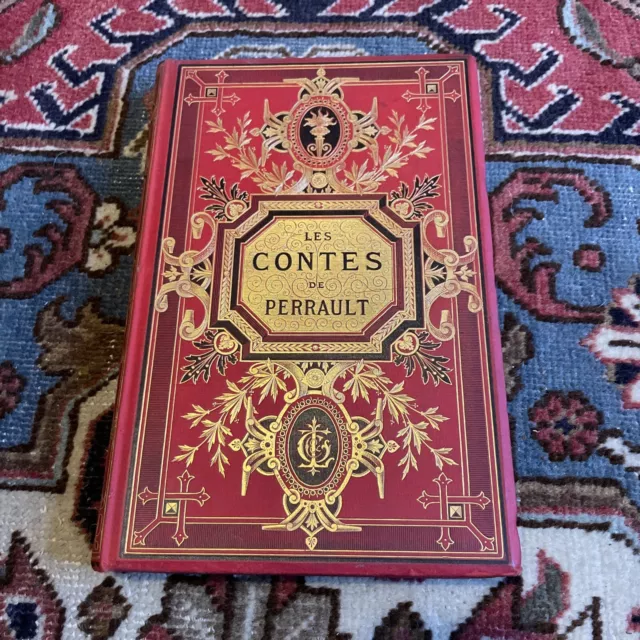 PERRAULT Les contes de Perrault 1889 Lefèvre Édit - Magnifique ÉTAT - Rare !