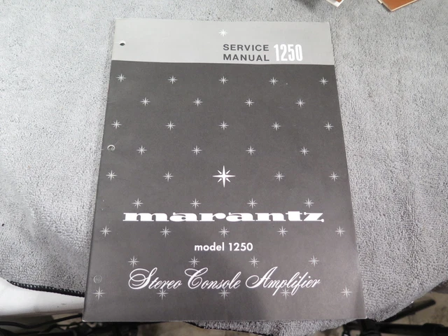 Manuals, Vintage Parts & Accessories, Vintage Sound & Vision