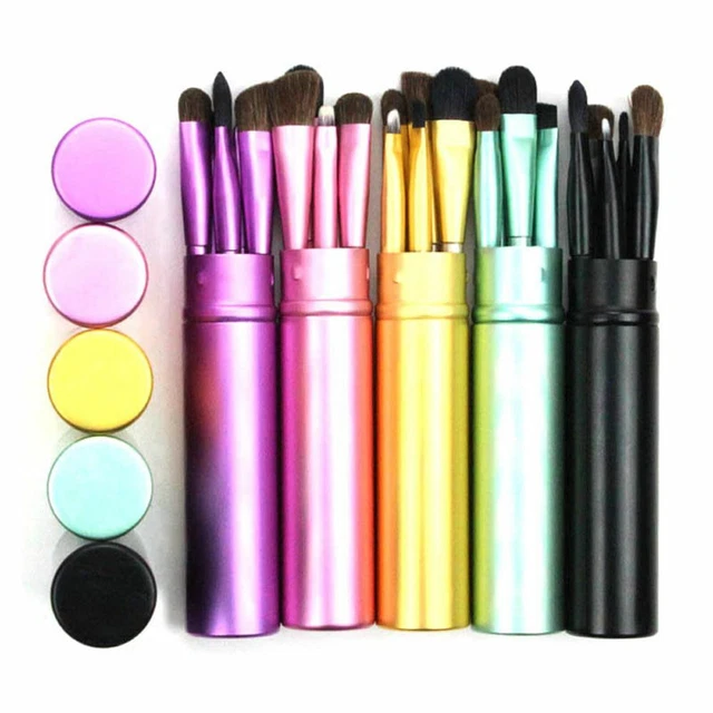Lippenpinsel Make-up-Pinsel-Sets Lidschatten-Pinsel-Set Augenbrauenpuder
