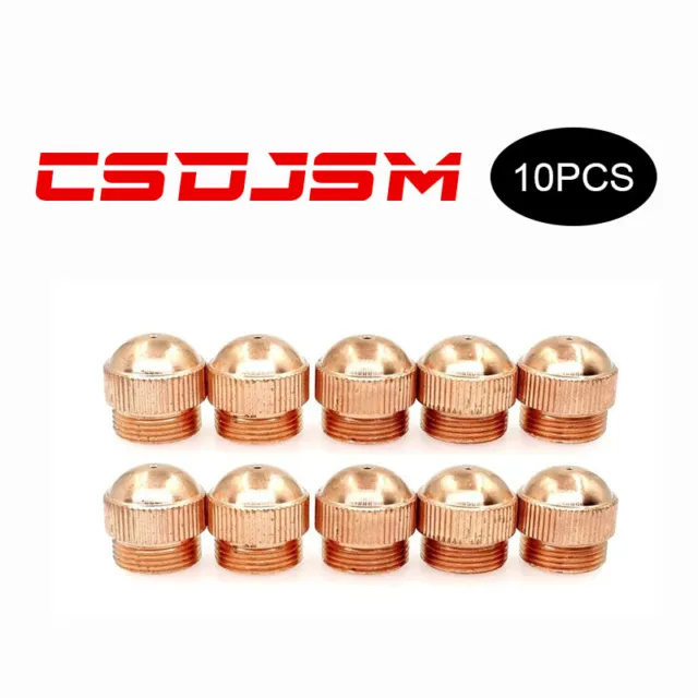 10pcs 20056 Plasma Cutter Tips Nozzle 0.067'' 100A for ESAB PT-17 Cutting Torch