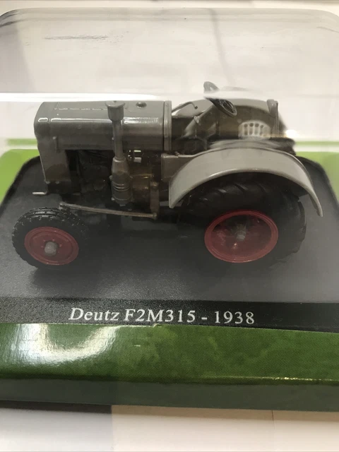 Tracteur Miniature Deutz F2M315 1938 échelle 1/43 Hachette Occasion Modèle I76