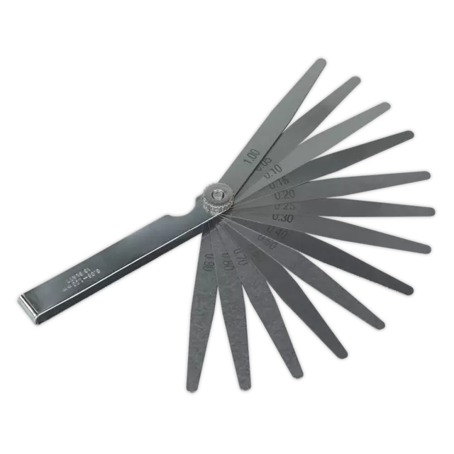 Sealey Feeler Gauge 13 Blade - Metric - S0517