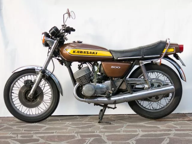 Kawasaki mach r 500 h1f ruota anteriore