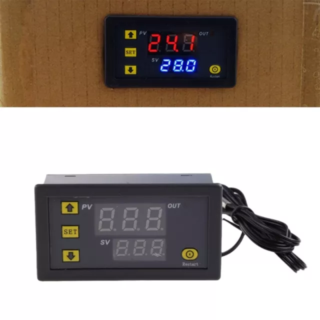 Digital Temperature Meter Pyrometer Humidity Barometer Controller