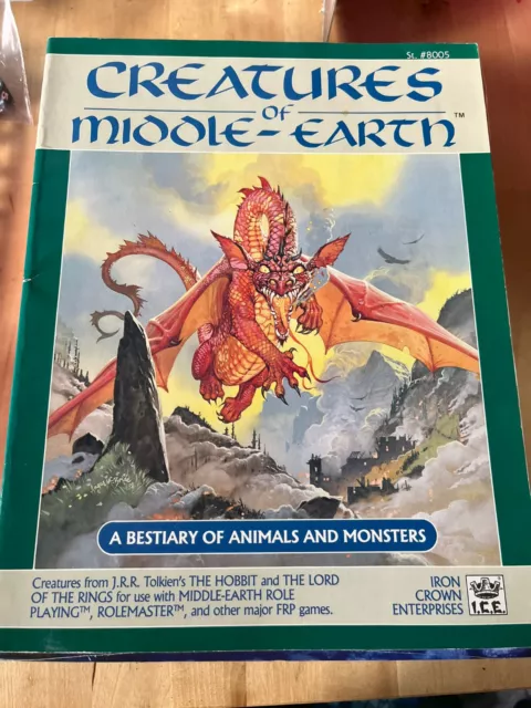 Creatures of Middle Earth MERP RPG