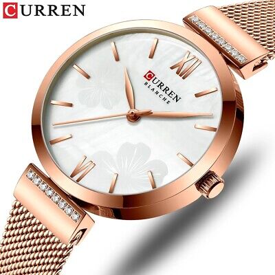 CURREN Women Watch Fashion Charm Wristwatch Ladies Gift Girls Elegant Watches