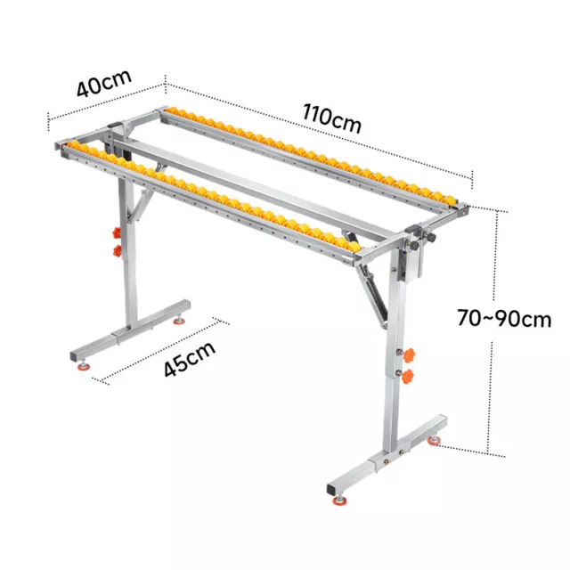 HEAVY DUTY ROLLER Stand Stable 440 Lbs Saw Horses Multi-function ...