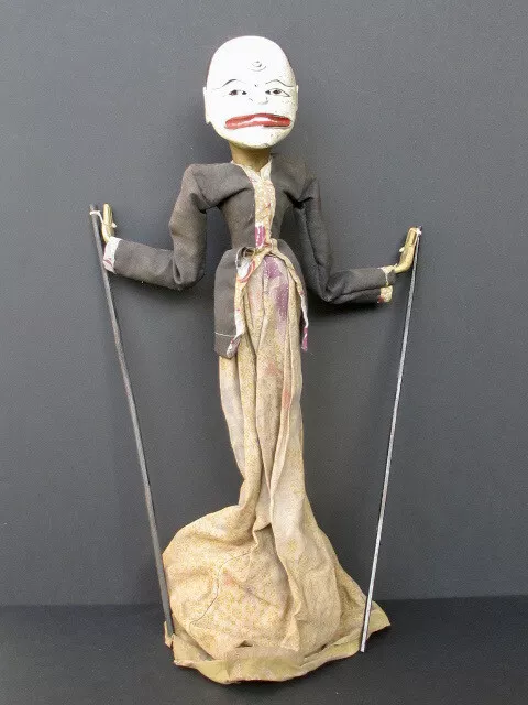 Vintage Marionette Holzpuppe Wayang Golek, Java Indonesien