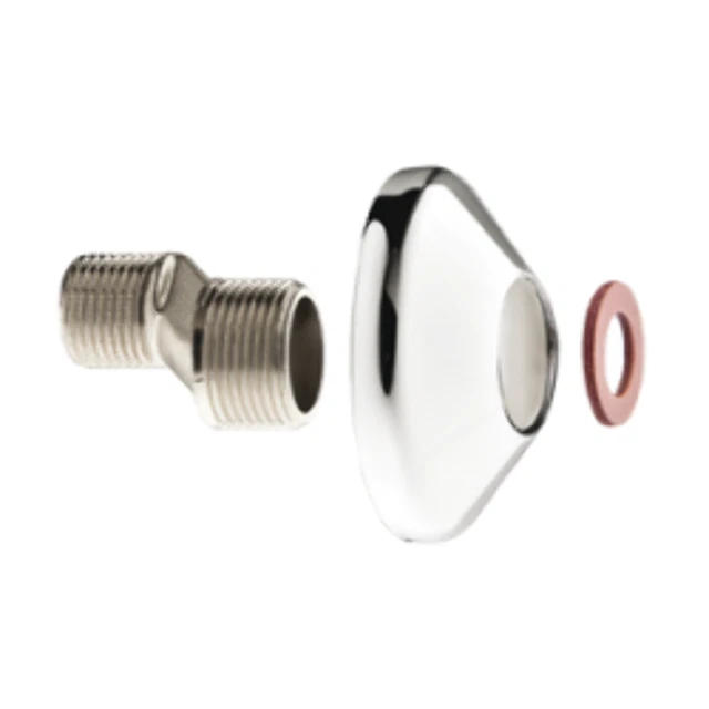 Bocca Erogazione Rubinetto Vasca Da Bagno In Rame - Filettatura G1/2 Pollici - Foto 3