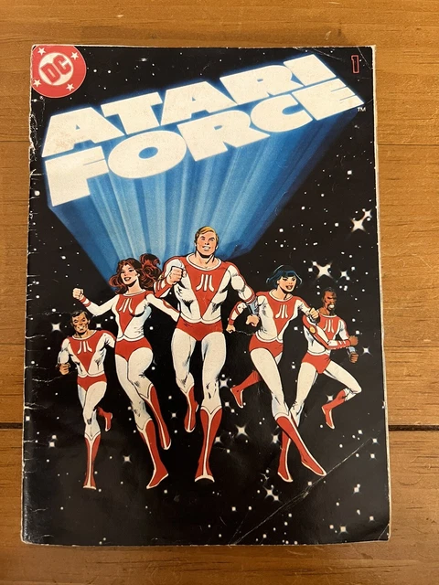 Atari Force comic book, Issue # 1, Volume 1,  1982 catalog booklet Vintage DC