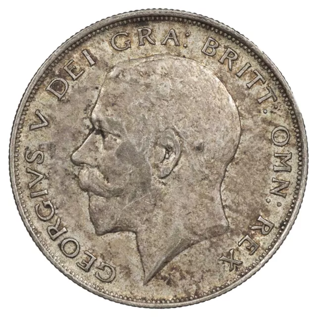 Vereinigtes Königreich 1/2 Halber Krone 1924 Silber Georges V Münze UK KM20 /