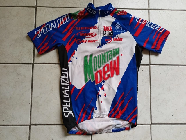 Maillot Cycliste Vintage SPEED LM – Taille M, Fabriqué En France (état TBE)