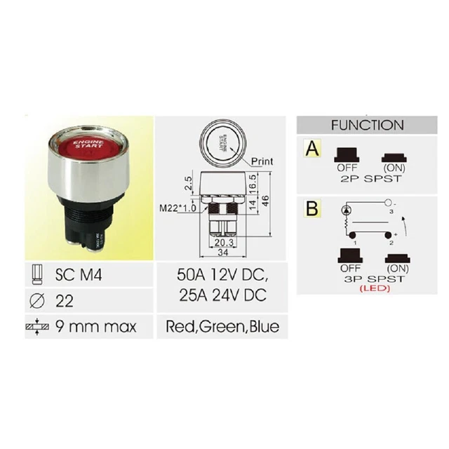 Interruttore Accensione Universale Per Trattori E Auto - Avviamento Motore - Foto 13