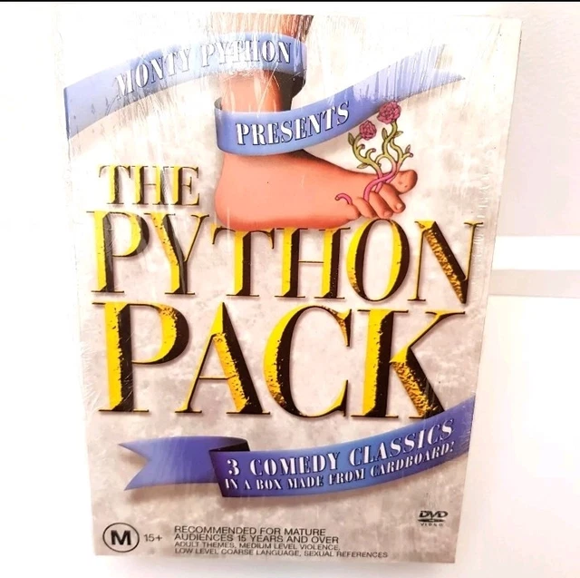MONTY PYTHON THE Python Pack DVD Box Set 3 Comedy Classics $10.95 ...