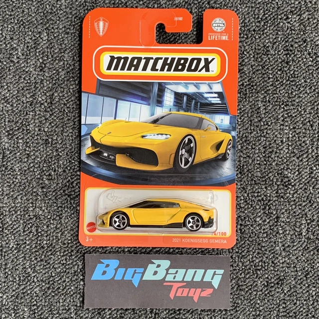 MATCHBOX 2021 KOENIGSEGG Gemera 74 Basic Mainline 2024 Case A New 8.90 PicClick