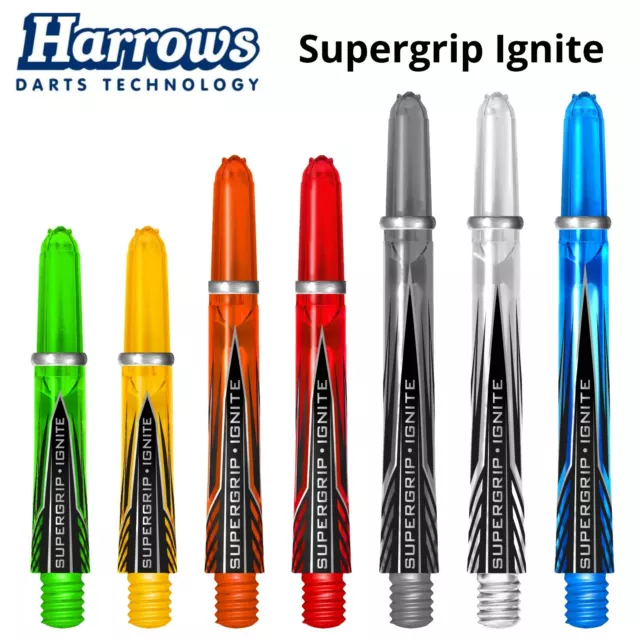 Harrows Supergrip Ignite Dartschaft mit Ring Schäfte Shaft