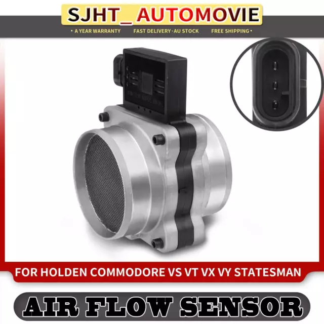 Air Flow Meter MAF Sensor  For Holden Commodore VS VU VT VX VY Statesman V6 3.8L