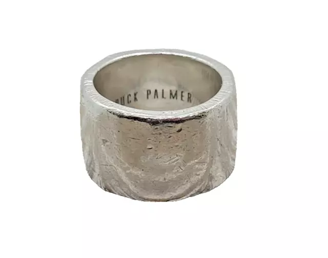 Buck Palmer 925 REGAL Ring Sterling Silver Men Chunky Heavy 24g Size 8.5/9 $350