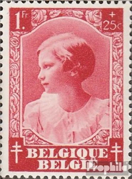 Belgique 462 neuf 1937 la tuberculose