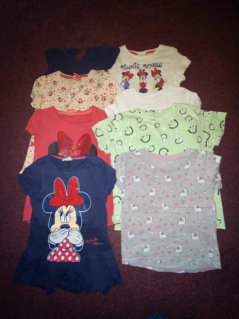Girls Clothes Bundle Age 3-4 Years t-shirts tops summer