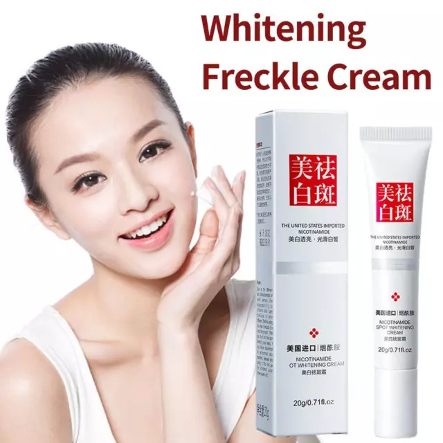 Whitening Freckle Cream Remove Dark Spots Anti Freckle Cream Niacinamide Fade:
