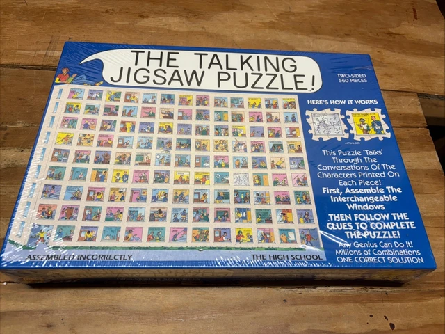 レア THE TALKING JIGSAW PUZZLE 560p Amazon.com: THE TALKING JIGSAW PUZZLE! THE HIGH SCHOOL - Two