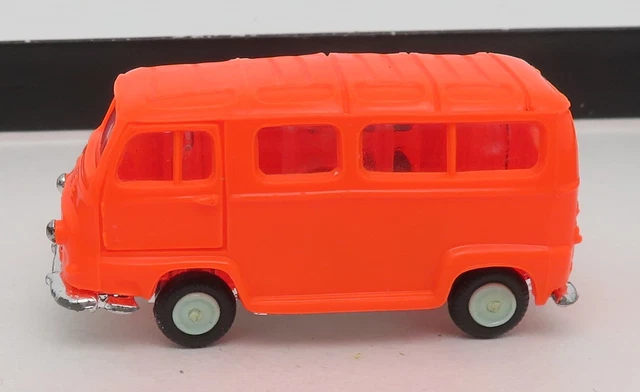 renault estafette orange norev plastique 1/43 sans boite (n1