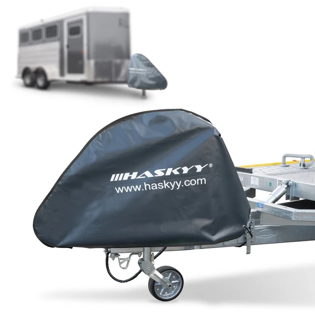 Haskyy Housse de Timon XXXL -130x75cm- Protection pour le Remorque Caravane