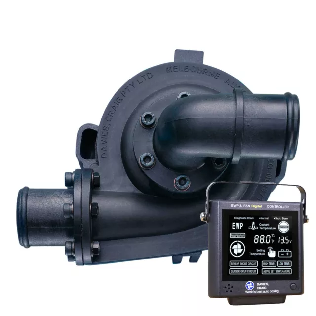 Davies Craig EWP80 Water Pump & Digital Controller With LCD Display Combo