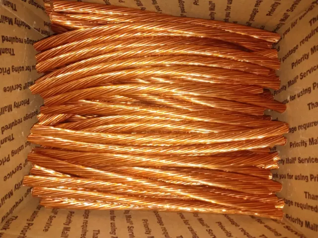 20+ Lbs Clean Copper 2/0 Cable Scrap