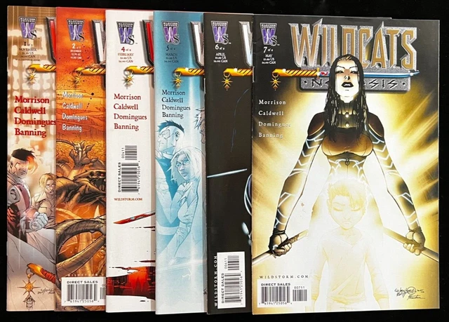 WildCats: Nemesis #1-#2, #4-#7 (WildStorm, 2005) - RC358