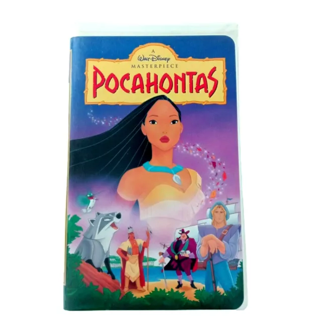 Pocahontas VHS Walt Disney Masterpiece Collection in Clamshell Case Vintage 1996