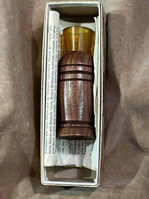 complete in the box HERTER'S No. 139 Indian Glodo Duck call ESTATE COLLECTION