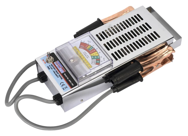 Sealey Bt91/7pf Professionnel Batterie Goutte Testeur 6/12V - Polarité Gratuit