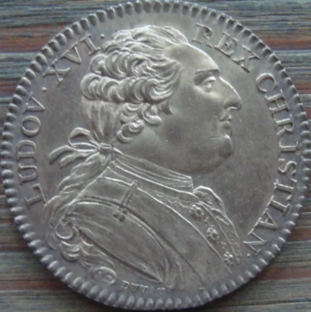 Jeton argent des Etats de Bretagne 1786 SUP