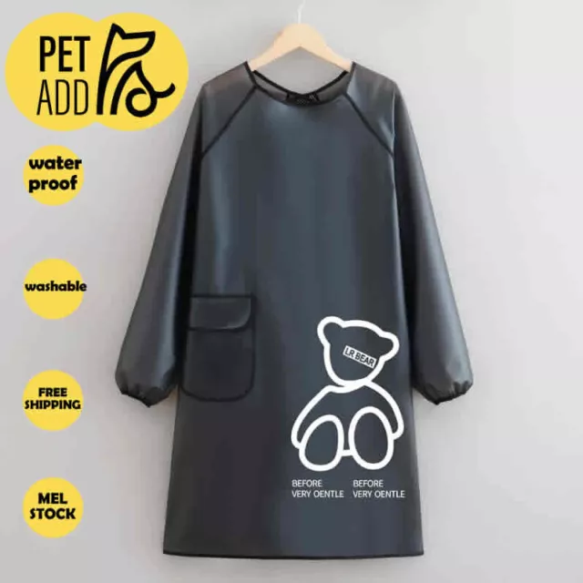 Pet Groomer Apron Bibs For Shearing Waterproof Grooming Apron Workwear PETADD