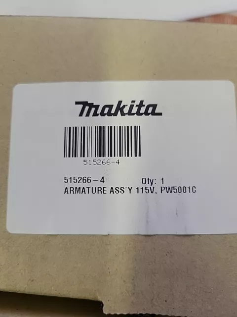 515266-4 Armature Assembly 115V Makita genuine part for wet stone polisher