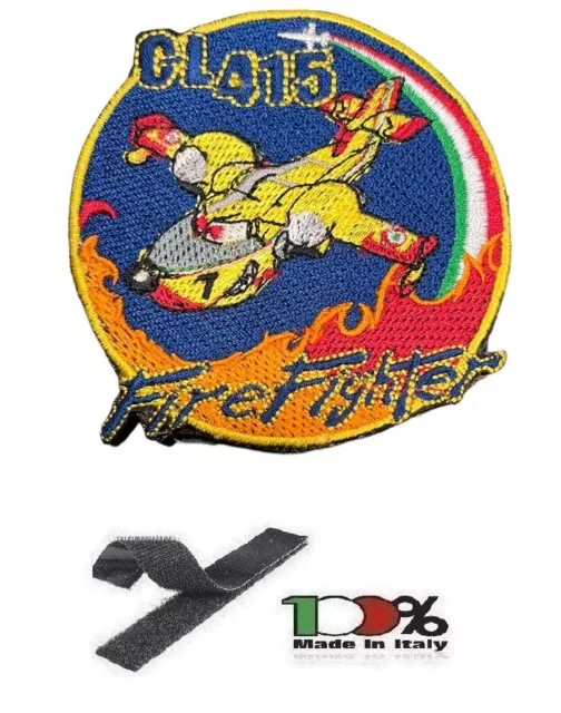 Toppa Patch con Velcro Vigili del Fuoco CL415 Fire Fighter  VVFF-FF