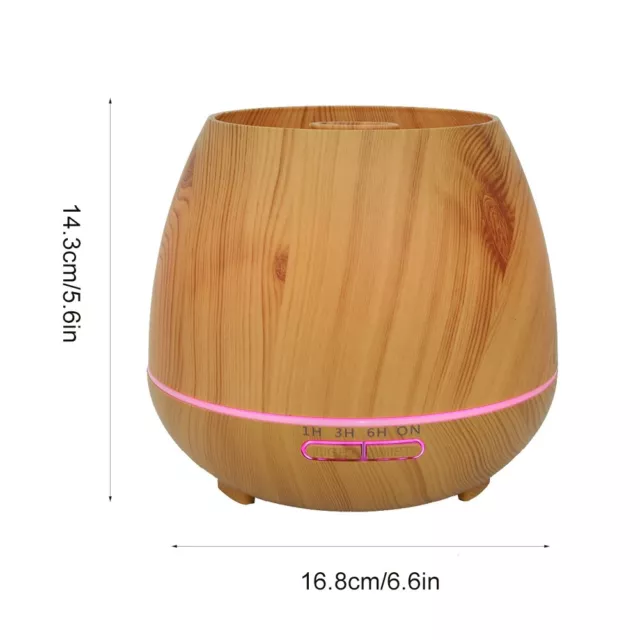 500ML Remote Control Flowerpot Aromatherapy Humidifier Essential Oil Diffuser UK