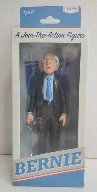 FCTRY Bernie Sanders Free Standing A Join The Political Action Figure- NIB