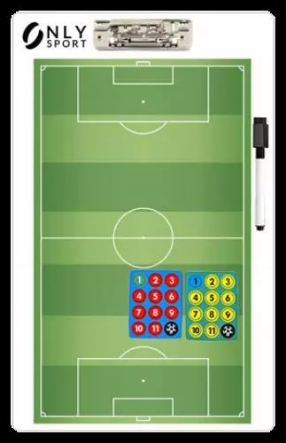 COACHES BOARD MAGNETIC Soccer Football full pitch