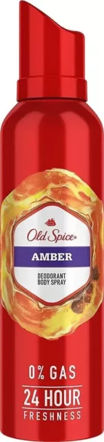 Old Spice Amber Déodorant Body Spray Royal (140 ml) Livraison gratuite et...
