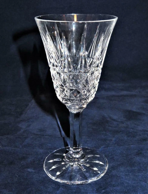 Saint St Louis Crystal France TARN, Clear Water Glass or Goblet, 7 1/2" Tall