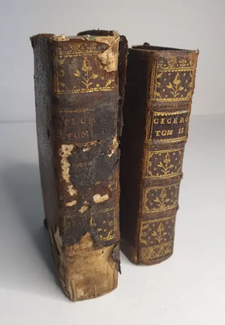 M. T. CICERONIS - M. Tullii Ciceronis de philosophia - Tome 1 et 2 - 1545, 1548 2