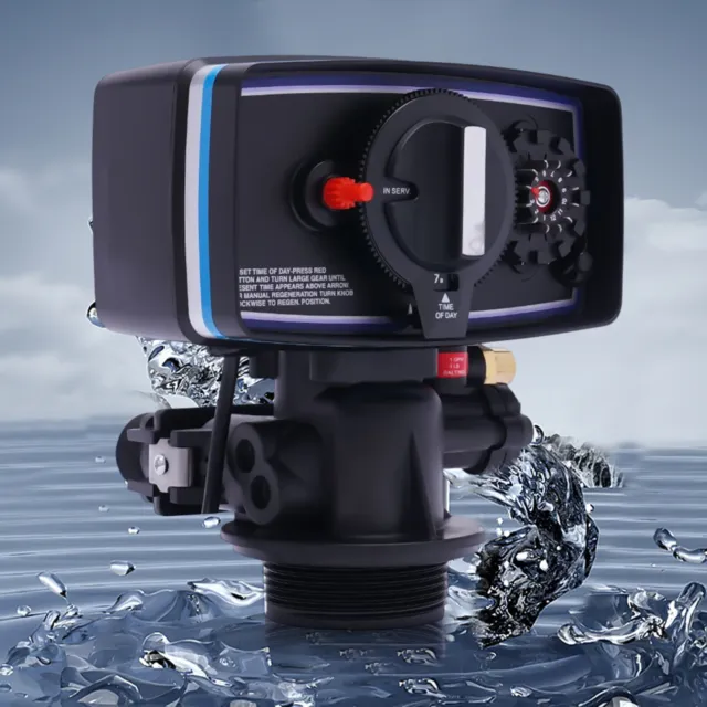 Válvula de control automática 5600 para filtro de agua ablandador resina 240 L/bolsa